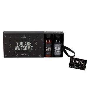 travelset you are awesome met logo tekst sint