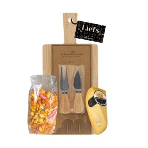 kaasset met logo tekst sint