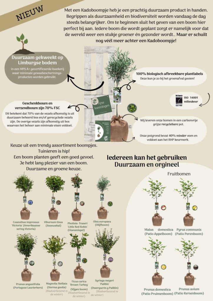 Non-food: Bomen en planten