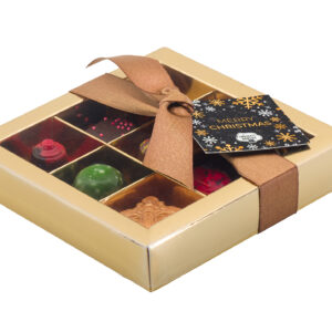 bonbons luxe kerst mix window box 130g