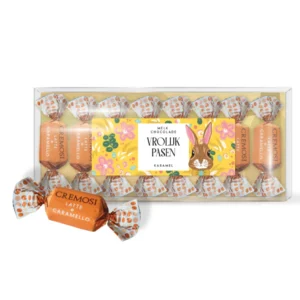 Konijn melkchocolade karamel blister