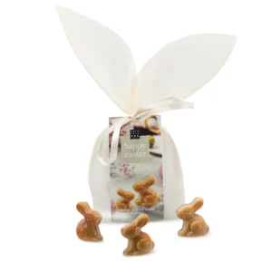 Luxe Chocolade Paaseieren Gevuld Mix in Bunny Bag – 125g