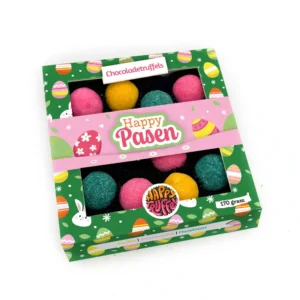 chocoladetruffels happy pasen