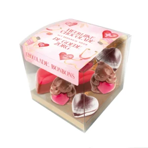 conische cube bon bom crema latte rood