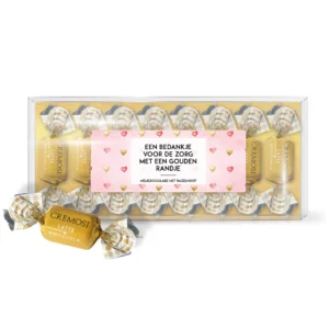 conische cube cremosi latte nocciola goud