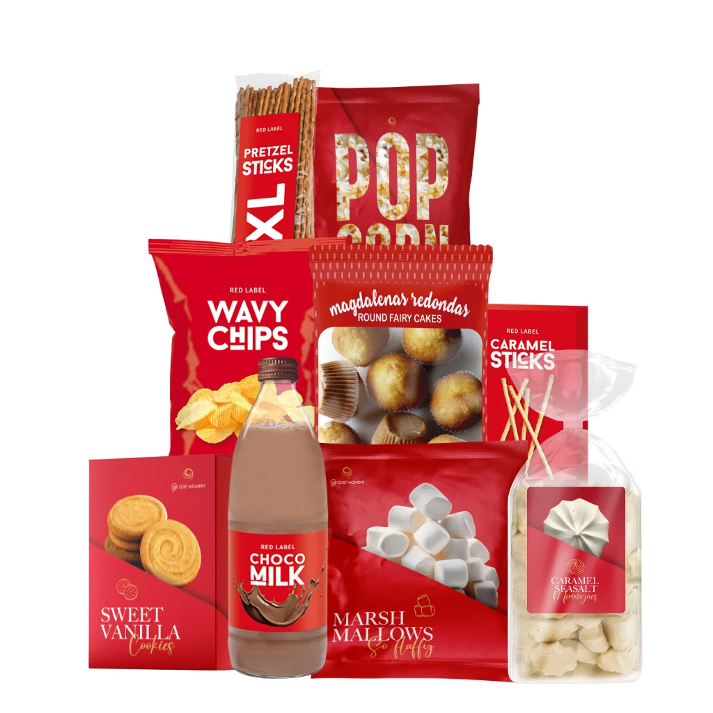 Kerstpakket - Bomvol Rood