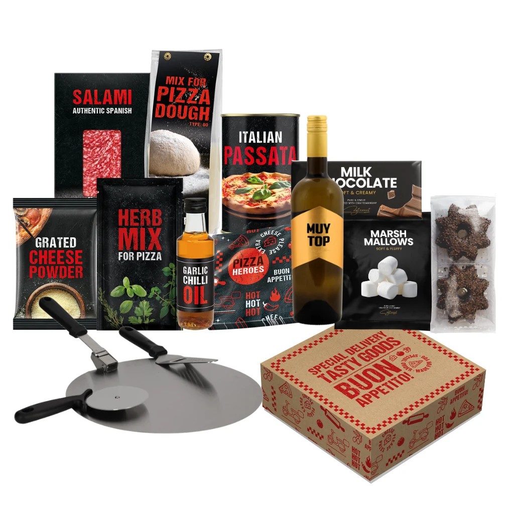 Kerstpakket - Pizza Heroes