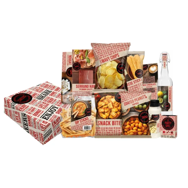 kerstpakket snack party