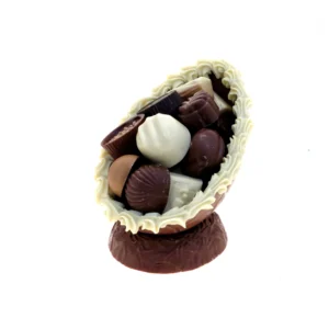 luxe eischaal witte rand 350g