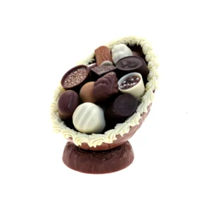 luxe eischaal witte rand 500g