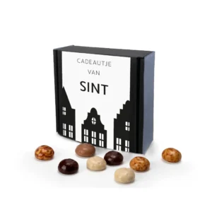 Sint giftbox brievenbus kruidnoten chocomix