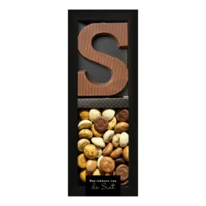 Sinterklaas 2-vaks letters en chocolade kruidnoten