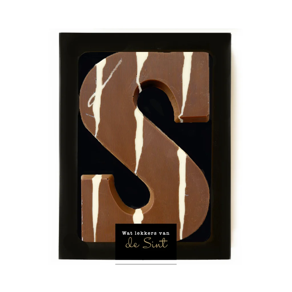 Sinterklaas Letter S Zebra