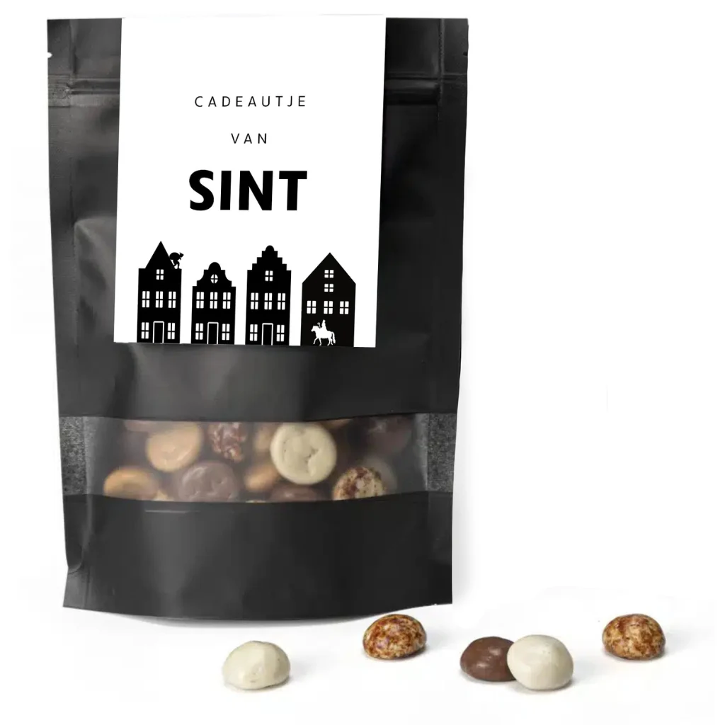 Sinterklaas stazak cadeautje van sint