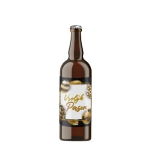 vrolijk pasen goud blond 75cl